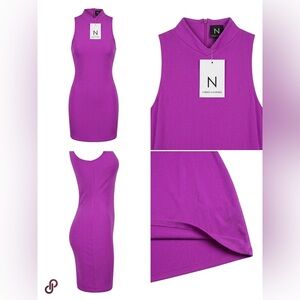 NWT Naked Wardrobe Vibrant Pink Mini Dress